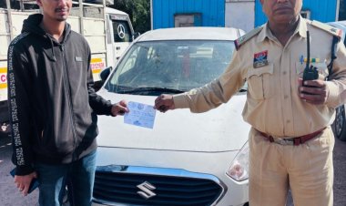 सेंट्रल एवेन्यू रोड पर स्टंटबाज़ी का वीडियो वायरल – ट्रैफिक पुलिस ने 24 घंटे में की त्वरित कार्रवाई