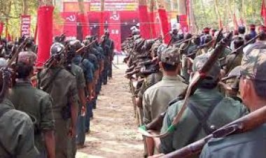 सुकमा में बड़ा समर्पण: 33 लाख के इनामी 10 माओवादी मुख्यधारा में लौटे, AK-47 समेत हथियार सौंपे