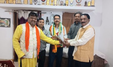 भाजपा प्रदेशएनजीओ प्रकोष्ठ संयोजक दिनेश सिंह की नियुक्ति पर सामाजिक संगठनों ने उन्हें शुभकामना एवं बधाई दी 