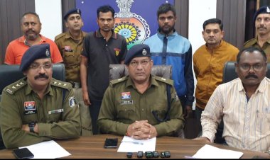 भिलाई के मंदिरों में चोरी करने वाले सीरियल चोर गिरोह को पकड़ने में पुलिस को मिली सफलता