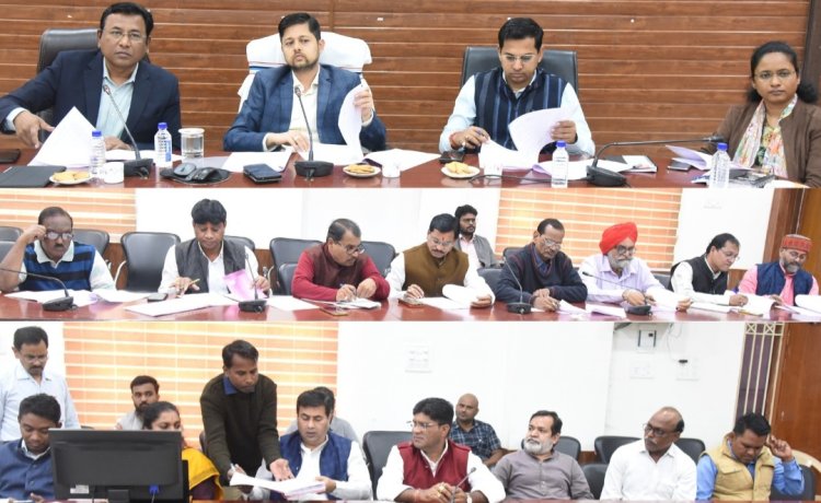 मान्यता प्राप्त राजनीतिक दलों की बैठक संपन्न,मतदाता सूची के विशेष गहन पुनरीक्षण (एसआईआर) कार्यक्रम की दी गई विस्तृत जानकारी