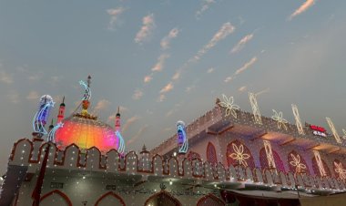 चादर शरीफ की जियारत  और आम लंगर आज