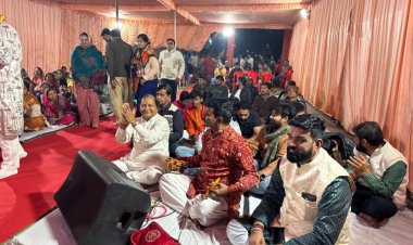 ना डिस्को, ना क्लब… नए साल का स्वागत बाबा श्याम के संग;  सत्तीचौरा में मधुर भजनों के साथ पुराने साल की बिदाई एवं नये साल का स्वागत 