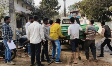 कातुलबोर्ड में निगम पाइपलाइन क्षतिग्रस्त करने पर एयरटेल केबल कार्य रोका गया, महापौर-आयुक्त के निर्देश पर कार्रवाई