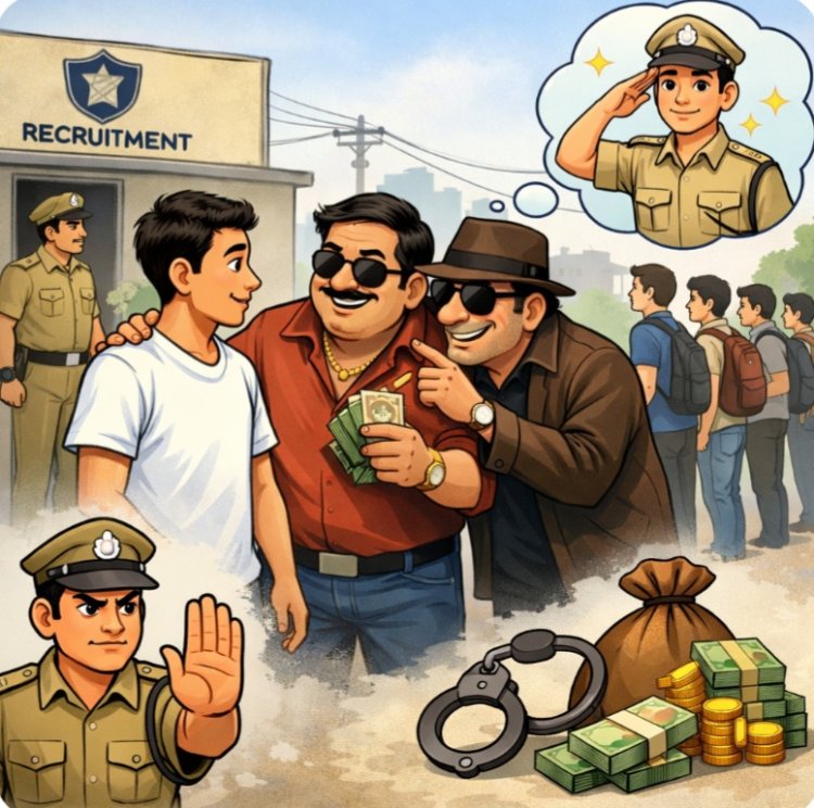 दुर्ग पुलिस की अपील: भर्ती के नाम पर किसी भी प्रलोभन व दलालों से रहें सतर्क