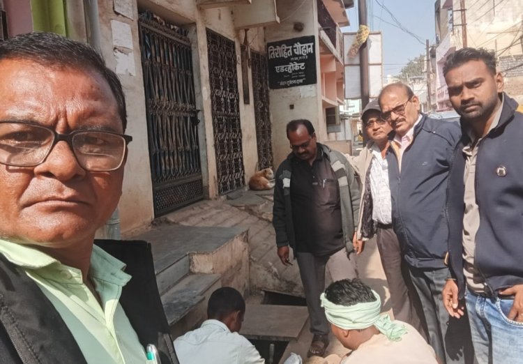 बकाया टैक्स नहीं भरने वालों पर निगम की सख्ती, वार्ड 09 में कई नल कनेक्शन किए गए विच्छेद
