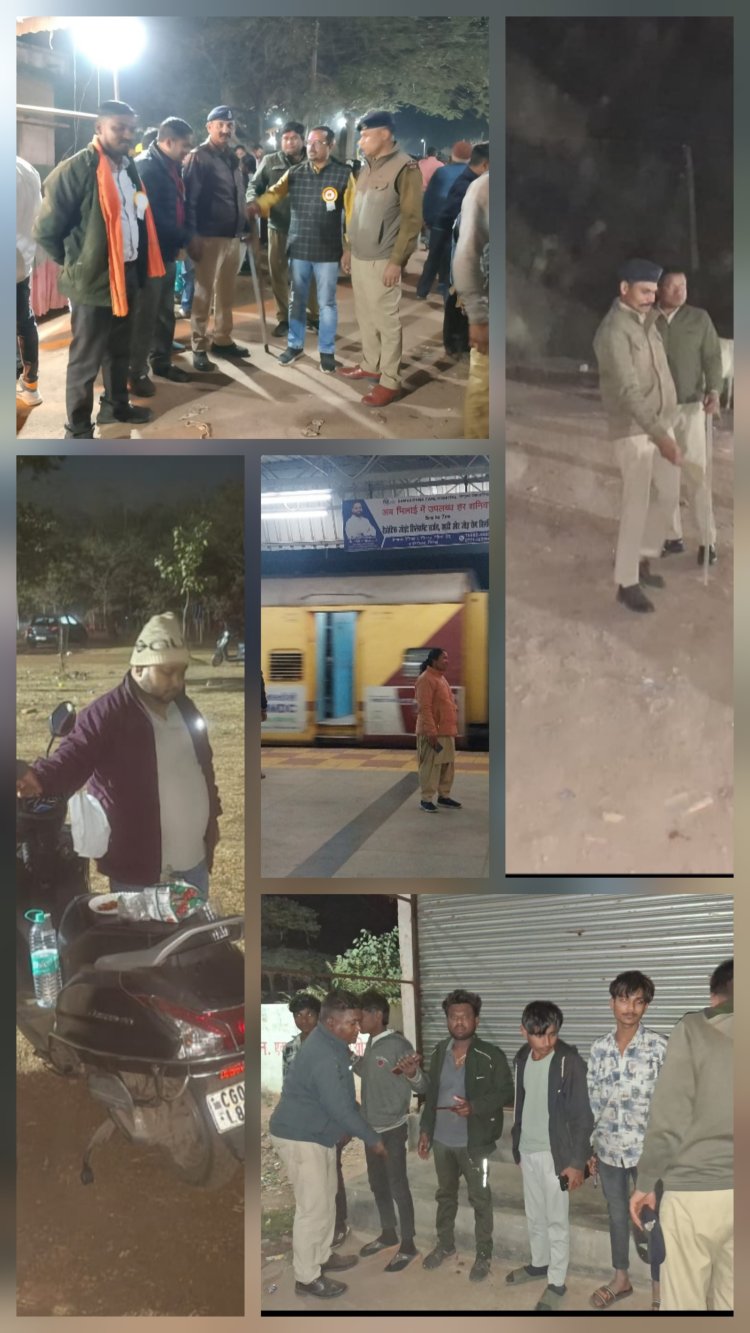 सार्वजनिक स्थलों पर शराबखोरी और अड्डेबाजी पर दुर्ग पुलिस का शिकंजा, जिलेभर में एकसाथ कार्रवाई