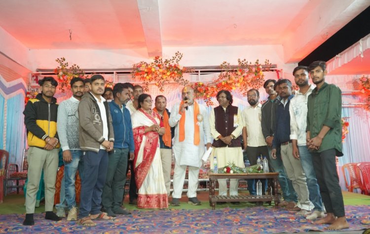 पंथी प्रतियोगिता में शामिल हुए विधायक ललित चंद्राकर, बाबा गुरु घासीदास के मानवता संदेश को किया नमन