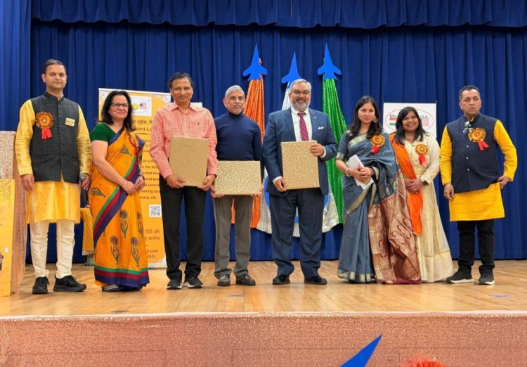 भिलाईवासियों ने अमेरिका में फहराया हिंदी का परचम,कविताओं से दर्शाया भाषा प्रेम,हिंदी-यूएसए सेंट लुईस की 8वीं वार्षिक हिंदी कविता प्रतियोगिता 2026 में जुटे दुनियाभर के हिंदी भाषा