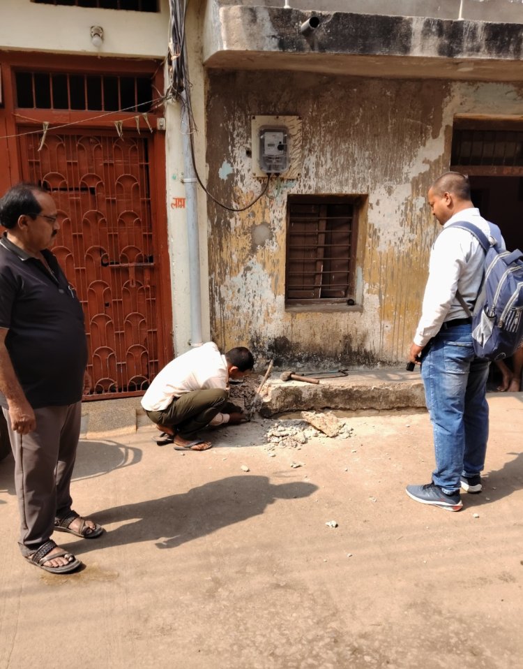 टैक्स बकाया पर सख्त रुख,दुर्ग निगम ने काटे पानी के नल कनेक्शन