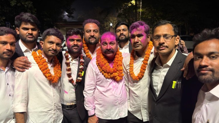 हाईकोर्ट बार एसोसिएशन चुनाव : रजनीश सिंह बघेल बने अध्यक्ष, गौतम खेत्रपाल उपाध्यक्ष निर्वाचित