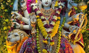 सत्तीचौरा दुर्गा मंदिर में धूमधाम से मनाया जावेगा जावेगी चैत्र नवरात्र पर्व एवं मंदिर का 16 वाँ वार्षिकोत्सव बैठक में लिया गया निर्णय निकलेगी माता पालकी यात्रा होगा प्रतिदिन कन्या भोज