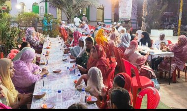 ताज दरबार मे रोज़ा इफ्तार, जुटे सर्वधर्म के लोग  