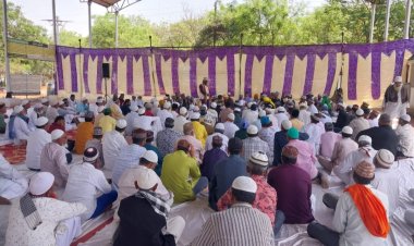 भिलाई में अकीदत से मनाया गया हजरत हैदर का उर्स, बड़ी तादाद में पहुंचे जायरीन