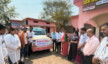 टीबी उन्मूलन की ओर कदम, मीनाक्षी चंद्राकर ने अभियान रथ को किया रवाना