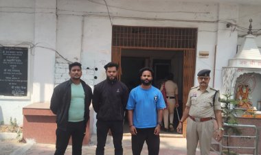 गैस एजेंसी में ग्राहकों को  बाउंसरों के द्वारा मारपीट करने पर 03 बाउंसरों के ऊपर प्रतिबंधात्मक कार्यवाही