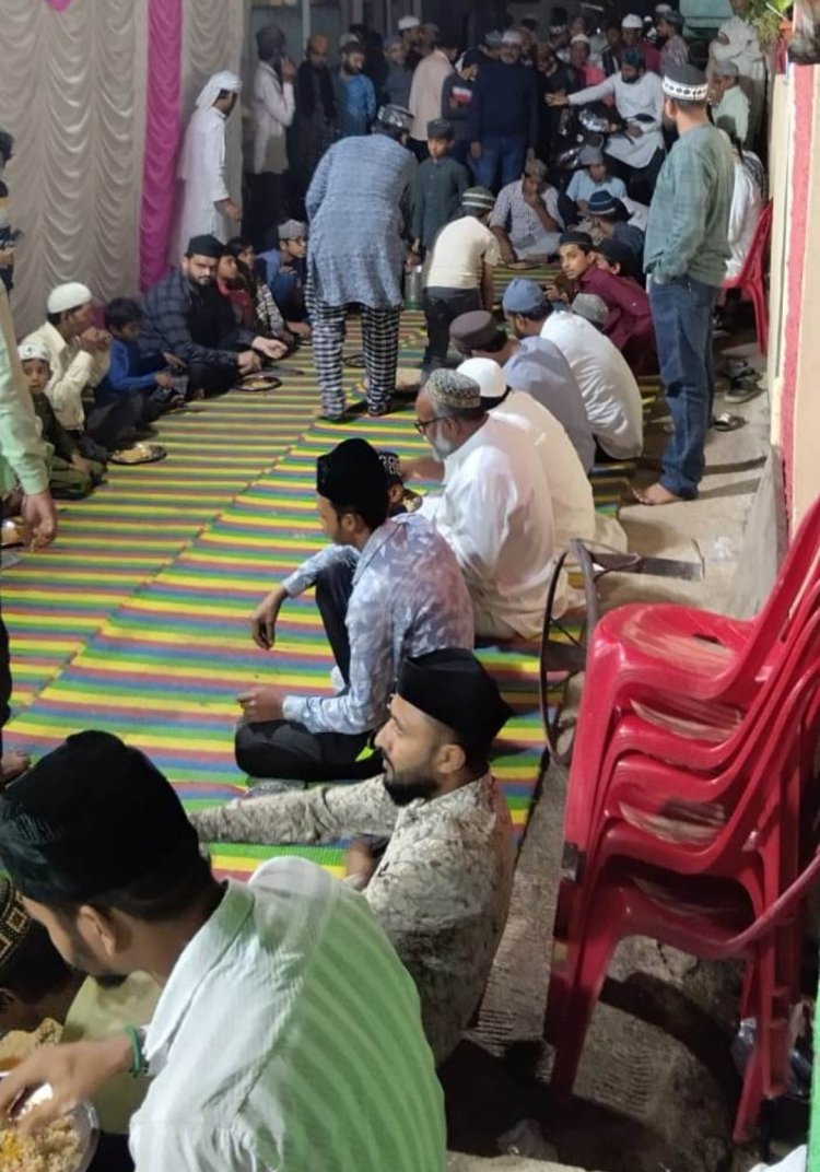 दुर्ग : केलाबाड़ी शास्त्री चौक में रोजा इफ्तार, सर्वधर्म समभाव का दिखा खूबसूरत संदेश