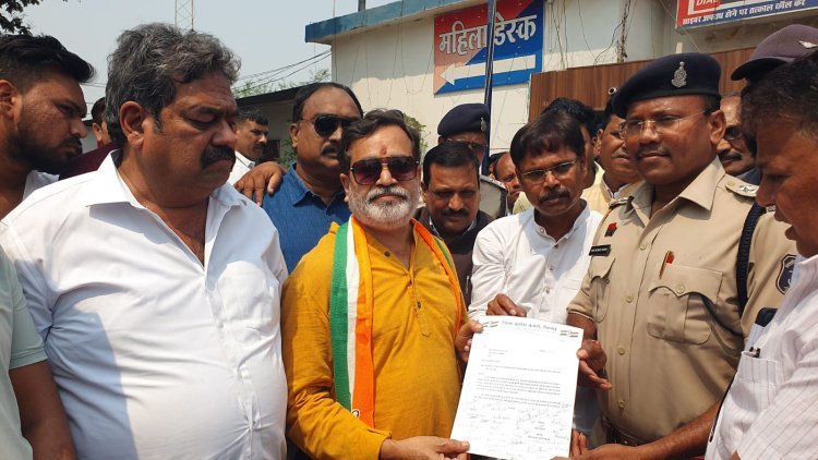 “जब विधायक ही सुरक्षित नहीं…” रिकेश सेन के आरोपों पर कांग्रेस का बड़ा हमला, सुपेला थाने में सौंपा ज्ञापन