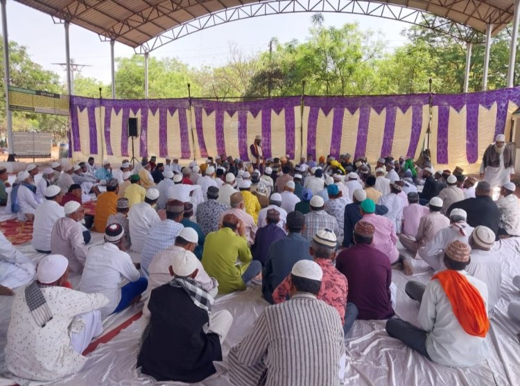 भिलाई में अकीदत से मनाया गया हजरत हैदर का उर्स, बड़ी तादाद में पहुंचे जायरीन
