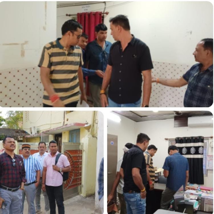 ठेकेदार की शिकायत पर बड़ी कार्रवाई, रिश्वत लेते पकड़े गए नगर पालिका अधिकारी