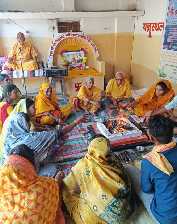 चैत्र नवरात्रि पर भनसुली में भक्ति का अद्भुत संगम, रामनवमी पर गायत्री महायज्ञ में उमड़ा जनसैलाब