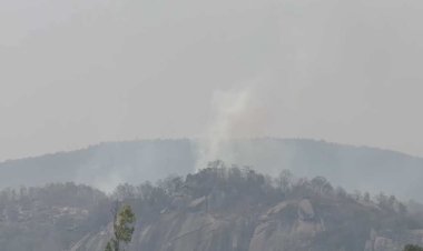 जशपुर में विमान क्रैश की खबर निकली अफवाह, जंगल की आग से उठा था धुआं