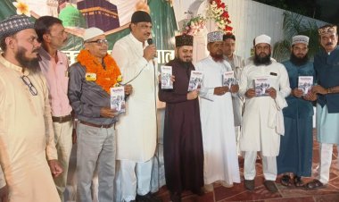 धार्मिक एकता के बीच हज यात्रियों का सम्मान, लेखक मुहम्मद जाकिर हुसैन की ‘भिलाई जिंदाबाद’ पुस्तक का लोकार्पण