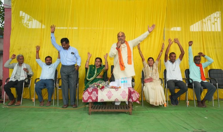 दुर्ग : पीपरछेड़ी में विकास की नई शुरुआत, विधायक चंद्राकर ने दी सौगात