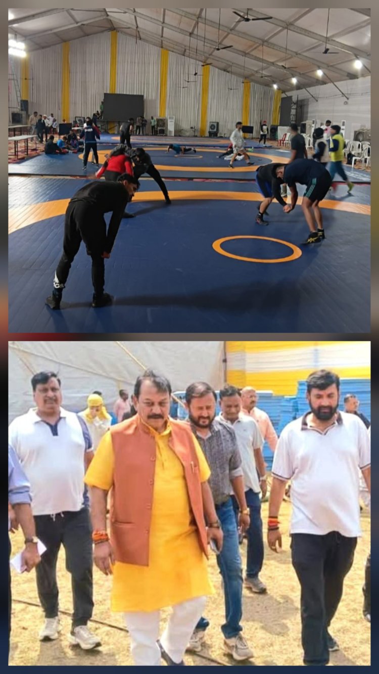 देशभर के पहलवानों का जमावड़ा, भिलाई में राष्ट्रीय कुश्ती प्रतियोगिता आज से