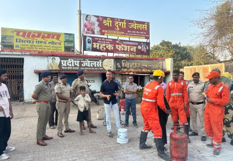 चेम्बर व फायर टीम का संयुक्त प्रयास, मॉकड्रिल से सिखाए गए सुरक्षा के गुर