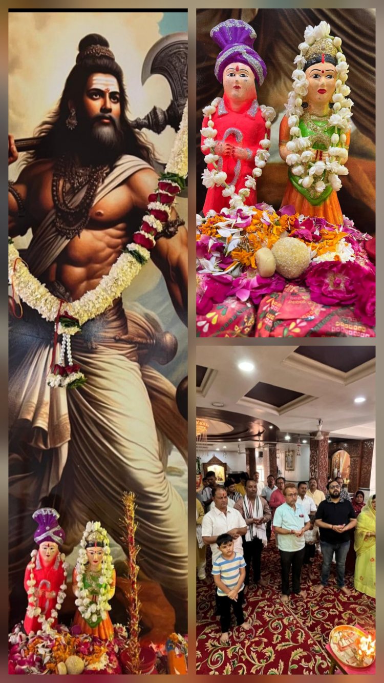 दुर्ग : अक्षय तृतीया पर गूंजा श्री परशुराम जन्मोत्सव, माँ दुर्गा मंदिर में विशेष पूजा-अर्चना