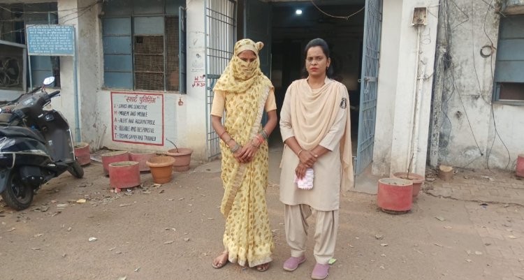 घरेलू झगड़ा बना जानलेवा, पत्नी ने सिलबट्टे से पति को मार डाला, आरोपी महिला गिरफ्तार