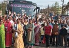 वरिष्ठ नागरिकों ने की धार्मिक यात्रा, मदकूद्वीप व अन्य स्थलों का किया भ्रमण
