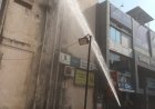दक्षिण गंगोत्री में एवन इलेक्ट्रॉनिक्स में लगी आग, बड़ा हादसा टला
