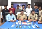 दुर्ग पुलिस की बड़ी कार्रवाई : अंतर्राज्यीय साइबर ठग गिरोह का भंडाफोड़
