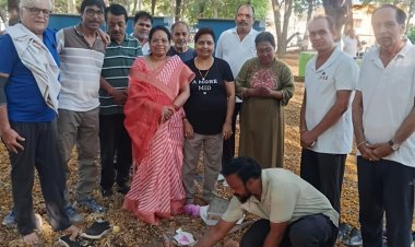 योगलंगर परिसर दशहरा मैदान रिसाली में स्टोर रूम निर्माण का भूमिपूजन सम्पन्न