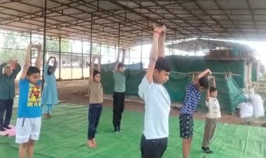 पतंजलि परिवार का ग्रीष्मकालीन शिविर शुरू, योग के साथ जीवन मूल्यों की सीख