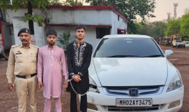 कुम्हारी टोल प्लाजा पर चेकिंग के दौरान आरक्षक को कुचलने की कोशिश, नागपुर के दो आरोपी गिरफ्तार