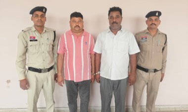 बीएसपी स्क्रैप चोरी मामले में बड़ी कार्रवाई: मुख्य फरार आरोपी उत्तरप्रदेश से गिरफ्तार, एक और आरोपी दबोचा