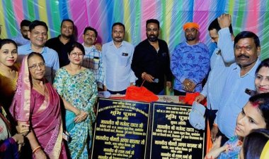 महापौर अलका बाघमार ने दी विकास की नई रफ्तार, तीन वार्डों में भूमिपूजन