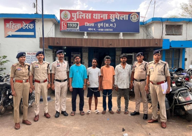 नेहरू नगर चोरी कांड का खुलासा, अंतर्राज्यीय गिरोह के 6 आरोपी गिरफ्तार