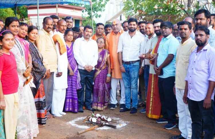 पुरैना की बदलेगी तस्वीर, विधायक ललित चंद्राकर ने रखी विकास कार्यों की नींव