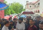 दुर्ग में स्वास्थ्य कर्मियों ने वेतन विसंगति, विभागीय पदोन्नति और नियमित भर्ती की मांग को लेकर किया सांकेतिक प्रदर्शन