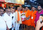 दुर्ग से बाबा बैद्यनाथ धाम के लिए रवाना हुआ 200 शिवभक्तों का पहला जत्था, बोलबम से गूंजा रेलवे स्टेशन