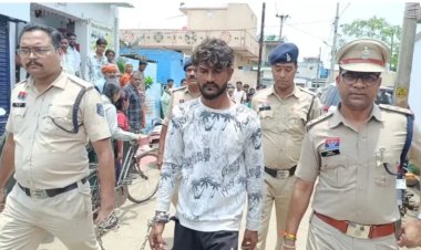 एकतरफा प्यार में फार्मेसी छात्रा की बेरहमी से हत्या: गला दबाया, फिर चाकू से 10 वार; ऑनलाइन मंगवाया था हथियार, आरोपी रायपुर से गिरफ्तार