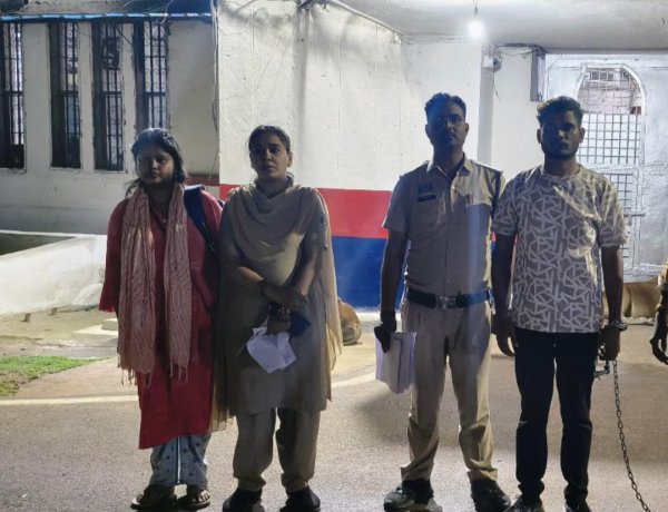 केयरटेकर ने प्रेमी के कहने पर मालिक के घर में की चोरी, पुलिस ने दोनों को दबोचा