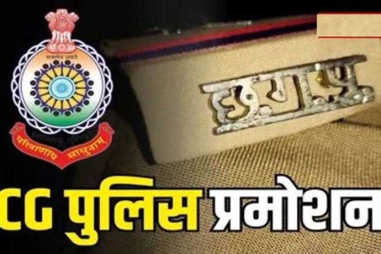 छत्तीसगढ़ पुलिस में बड़ा प्रमोशन, 61 सब-इंस्पेक्टर बने इंस्पेक्टर
