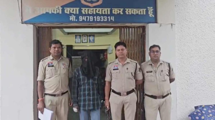 महिला बनकर ज्वेलर्स में लूट करने वाला सरगना पुलिस के हत्थे चढ़ा