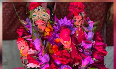 दुर्ग शहर में आकृषित पार्थिव शिवलिंग का मधुर गीतों एवं मंत्रोच्चारण के साथ रुद्राभिषेक  हुआ