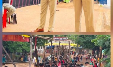 केंद्रीय जेल में राखी बांधने पहुंचे 4 हजार परिजनों के बीच दुर्ग पुलिस ने चलाया साइबर जागरूकता अभियान